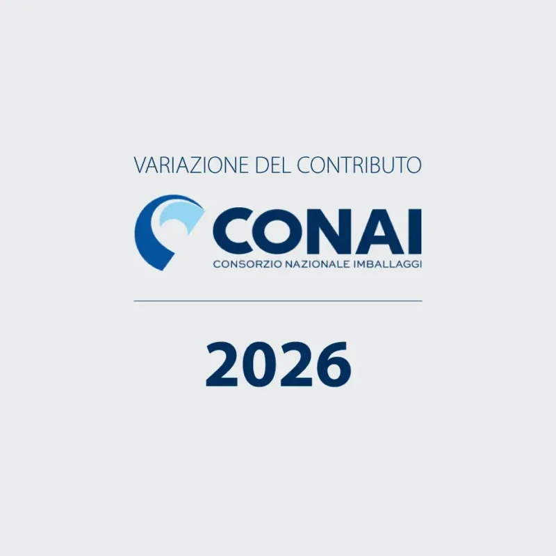 Variazione contributo CONAI 2026
